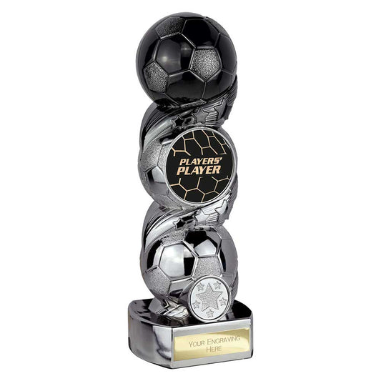 Hat-trick Strike Players Player Carbon Black to Gunmetal