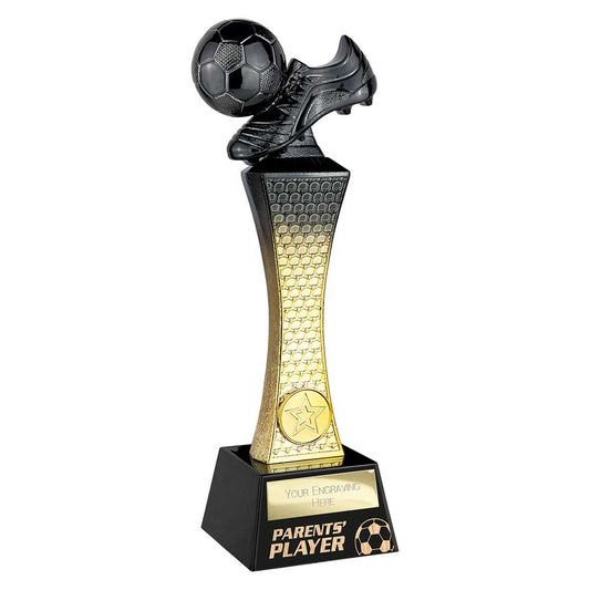 Raider Football Parents Player Award Carbon Black & Gold