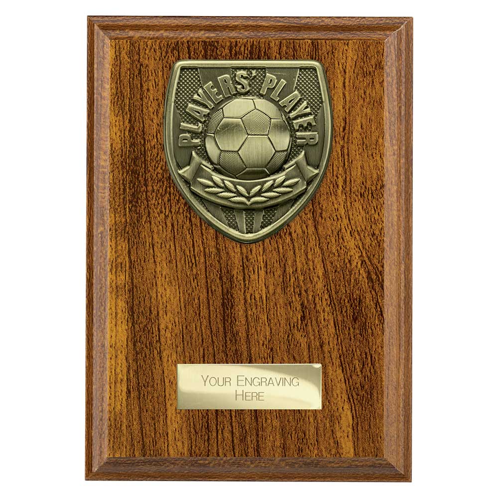 Cobra Plaque Players Player Award Walnut