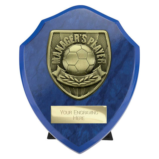 Cobra Shield Managers Player Award Azure Blue
