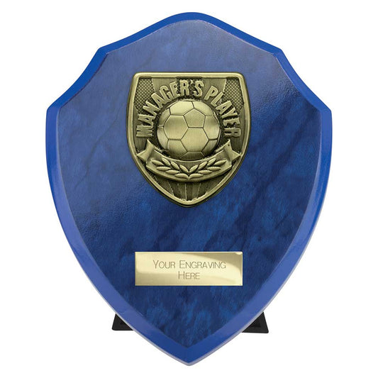 Cobra Shield Managers Player Award Azure Blue