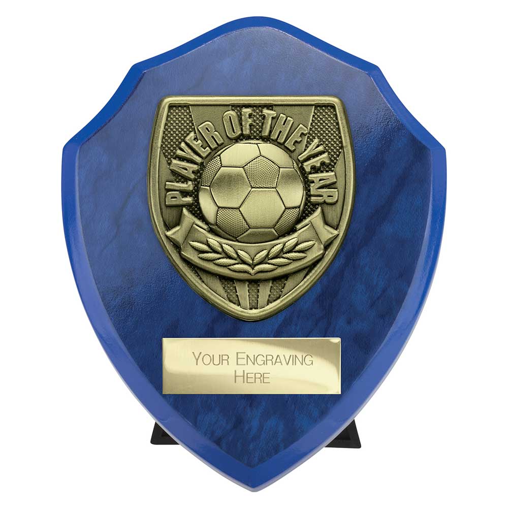 Cobra Shield Player of Year Award Azure Blue