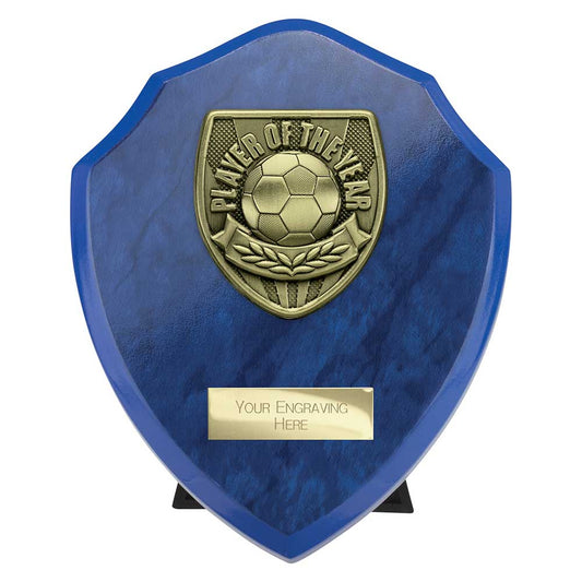 Cobra Shield Player of Year Award Azure Blue
