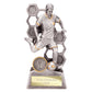 Dynamo Male Football Award Antique Silver & Gold