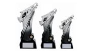 2 Tone Silver/Black Avastar Football Boot