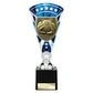 Cobra Star Cup Football Goal Keeper Silver & Blue