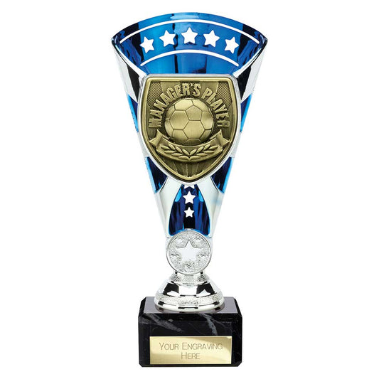 Cobra Star Cup Managers Player Silver & Blue