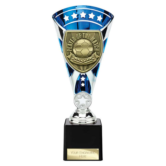 Cobra Star Cup Player of Match Silver & Blue