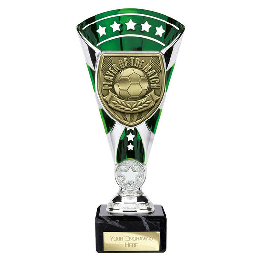 Cobra Star Cup Player of Match Silver & Green