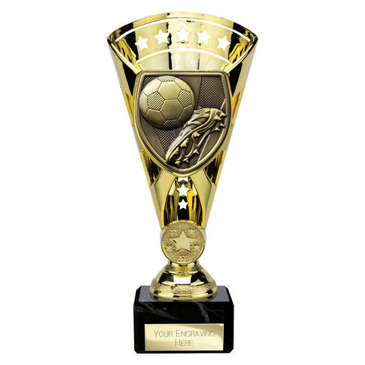 Cobra Star Cup Football Boot & Ball Gold