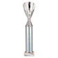 Rising Stars Plastic Trophy Silver