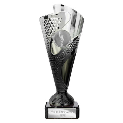 Rodeo Trophy Silver & Black