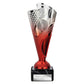 Rodeo Trophy Silver & Red