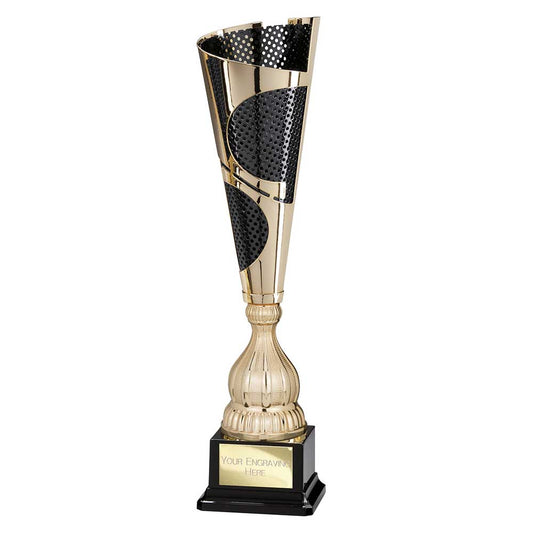Quest Laser Cut Cup Gold & Black
