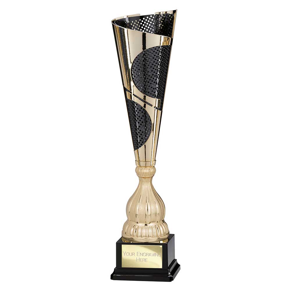 Quest Laser Cut Cup Gold & Black