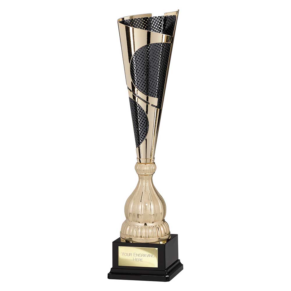 Quest Laser Cut Cup Gold & Black