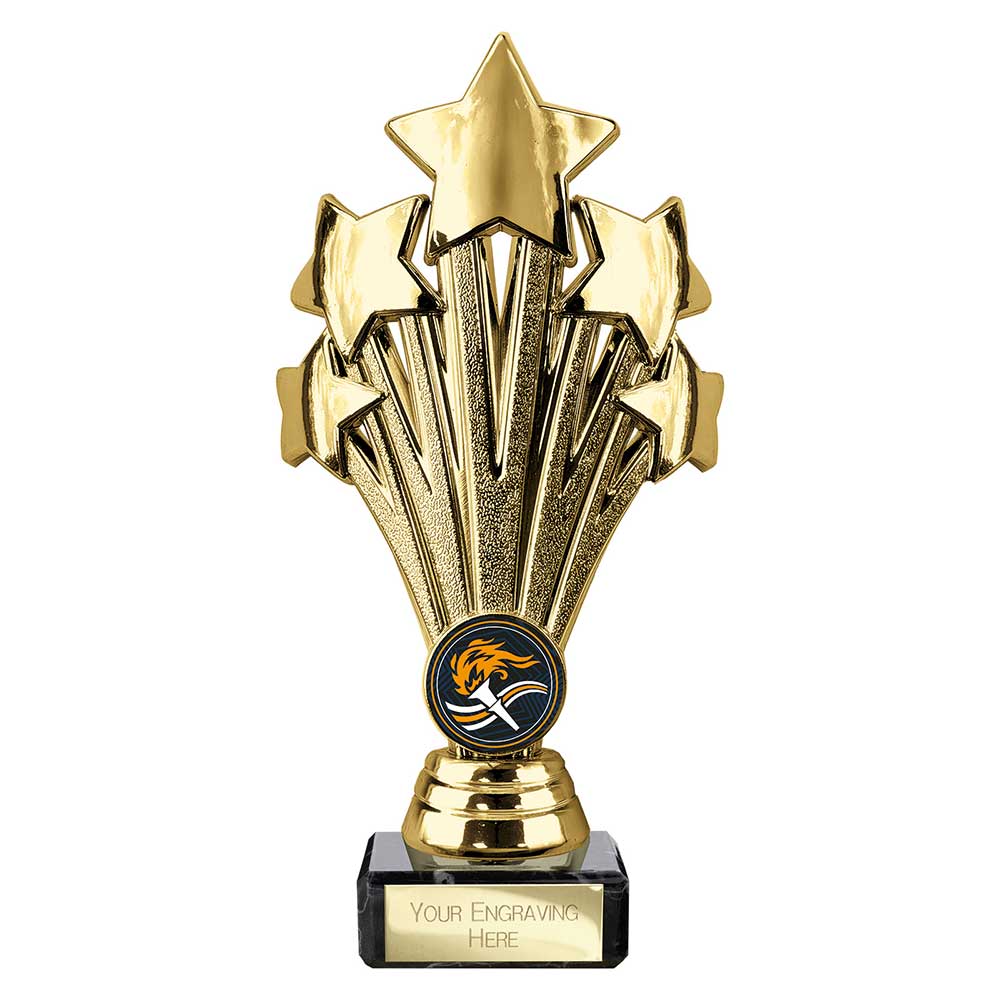 5 Star Trophy Gold