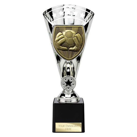Cobra Star Cup Football Goal Keeper Silver