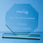 Jade Glass Octagon Award