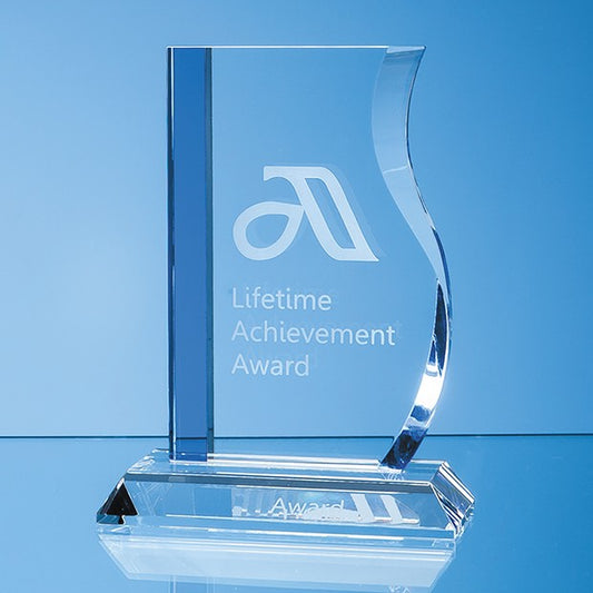 Optical Crystal Blueline Wave Award