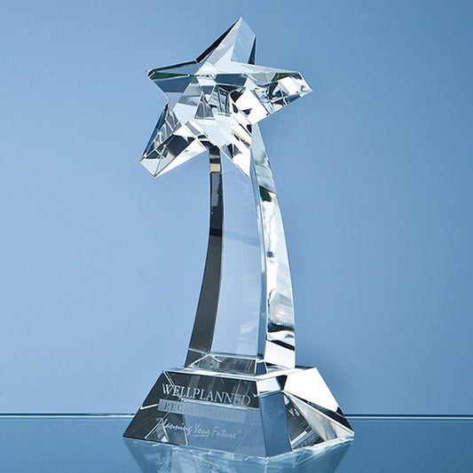 Optical Crystal Shooting Star Award