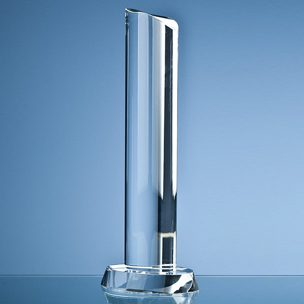 Optical Crystal Oval Column Award