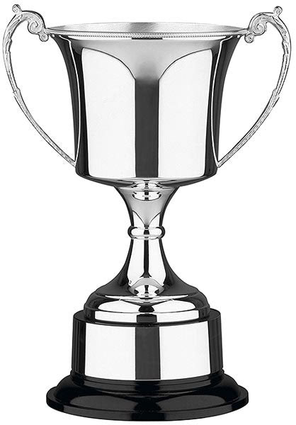 Silver Plated Prestige Cup with Optional Band and Lid