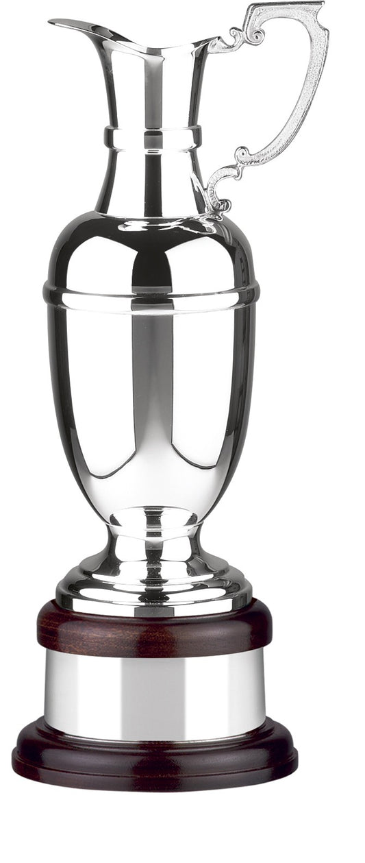 Plain Silver Plated St Annes Claret Jug