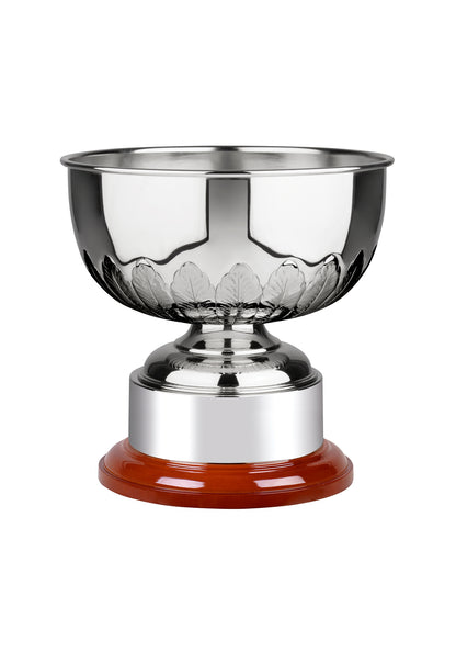 19cm Nickel Plated Hand Chased Westminster Bowl - 3 Sizes