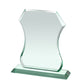 12mm Thick Jade Glass Hourglass Award