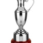 Nickel Plated Endurance Claret Jug on Rosewood Base - 4 Sizes