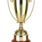 Gold Finish Endurance Cup on Rosewood Base - 2 Sizes