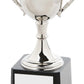 Nickel Plated Trophy Cup Winged