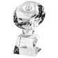 Crystal Diamond Trophy with Stand for Corporate Awards - 3 Sizes