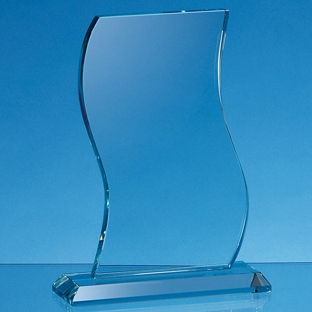 Jade Glass Wave Award - 3 Sizes