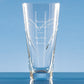 Diamante Conical Vase with Heart Shaped Cutting