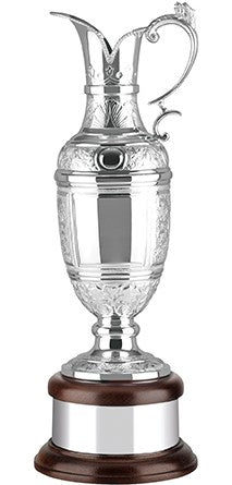 Hand Chased Silver Plated Golf Champions Claret Jug