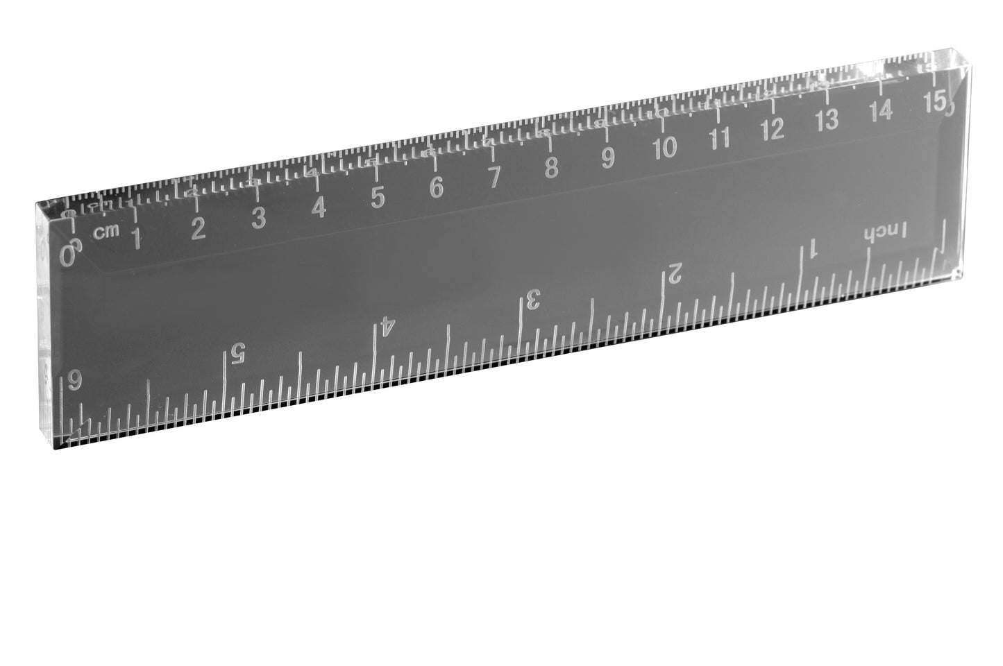 Optical Crystal Ruler