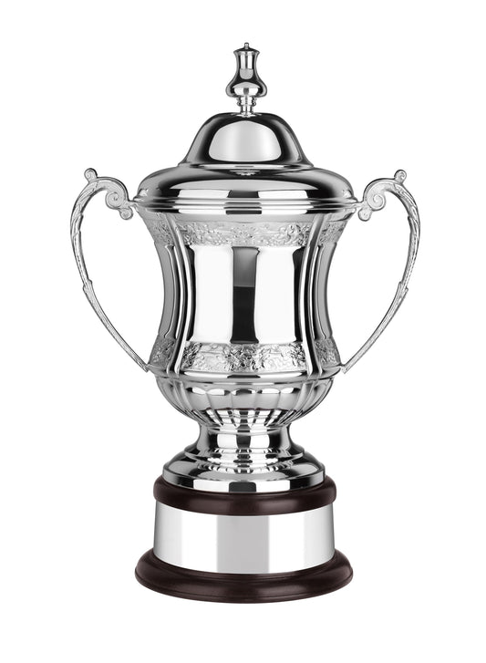 Silver Plated Hand Chased Conquerors Challenge Cup - 3 Sizes