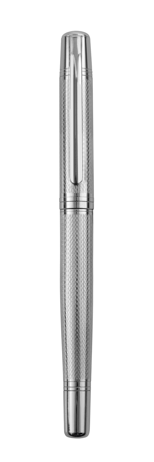 13.5cm Diamond Cut Roller Ball Pen