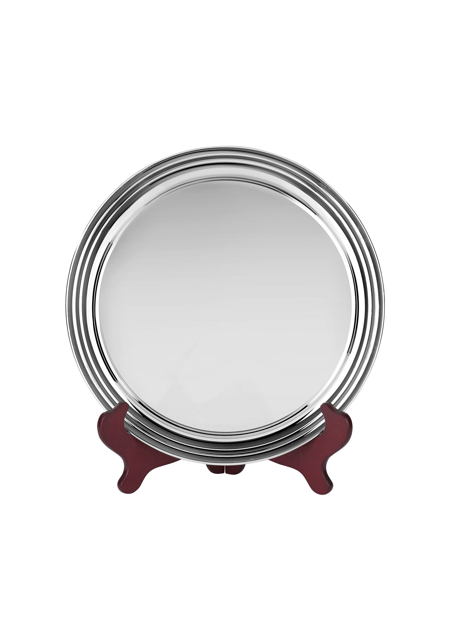 Heavy Nickel Plated Salver with Plain Edge - 4 Sizes