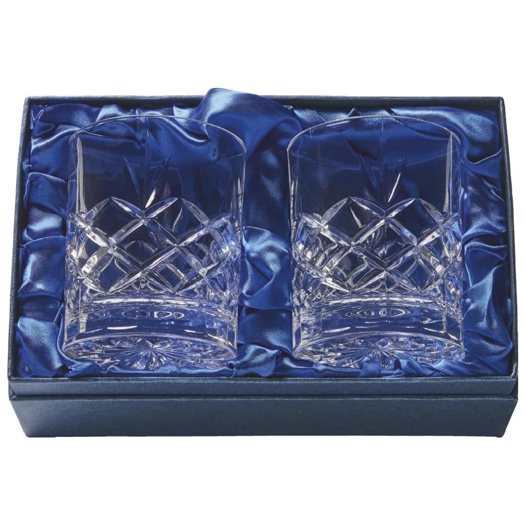 Two Whisky Tumblers in Presentation Box